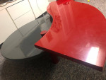 Saporiti coffee table designed by Maurizio Salvato