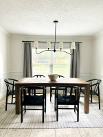 Dining Table Set for Sale (Table, Chairs, Rug)