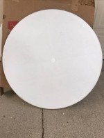 42" round patio table with 4 chairs
