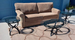Haverty Sofa, Coffee Table, End Tables and Rug Living Room Set