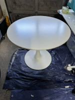 White Acrylic Table