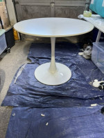 White Acrylic Table