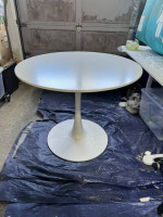 White Acrylic Table