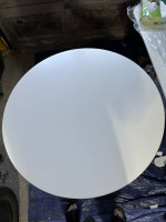 White Acrylic Table