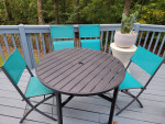 *Patio Table with 4 Chairs*