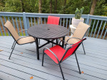 *Patio Table with 4 Chairs*