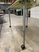 Preowned Pebble Table with Casters by Herman Miller- 3 Available Now!