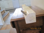 solid wood dining table
