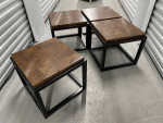 Unique Quad Square Coffee Table(s)