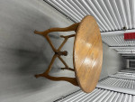 Antique Solid Oak Drop-Leaf Table