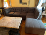 Gorgeous stone top coffee table