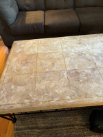 Gorgeous stone top coffee table