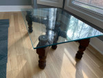 Glass Top Coffee Table