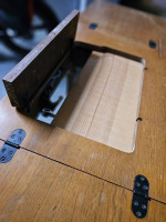 Antique Folding Desk Sewing Craft Table
