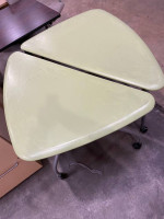 Preowned Pebble Table with Casters by Herman Miller