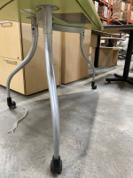 Preowned Pebble Table with Casters by Herman Miller