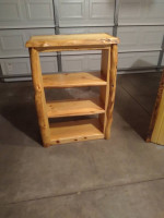 Entertainment Unit, Shelf Unit, and End Table