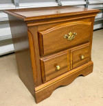 2 Drawer Bedside/Lamp Table