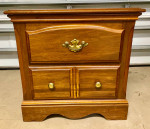 2 Drawer Bedside/Lamp Table