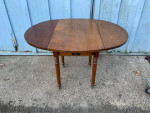 Antique Mahogany Drop Leaf Table.