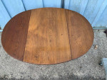 Antique Mahogany Drop Leaf Table.