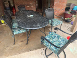 Outdoor table and chairs