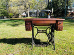 1928 Singer Treadle Sewing Machine and Table