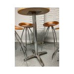 Preowned Stone Top Bar Height Table-2 Available!