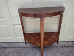 Butler Specialty Company, Parquet Demilune Console Table