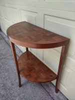 Butler Specialty Company, Parquet Demilune Console Table