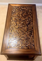 Mosaic Rectangular Coffee Table