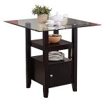 Contemporary Table and Chairs (counter height)