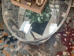 GLASS COFFEE TABLE~END TABLES