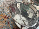 GLASS COFFEE TABLE~END TABLES