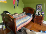 Kids Bunk Bed / End table / Dresser x2