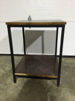 Metal Frame Accent Table