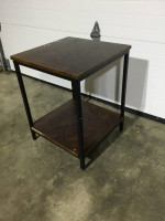 Metal Frame Accent Table