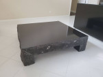 Exquisite black granite coffee table