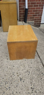 Night table - small cabinet w 2 drawers