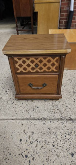 Night table - side table with 2 drawers