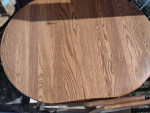 Solid wood table