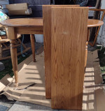 Solid wood table