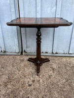 Antique Edwardian Inlaid Rosewood Side Table.