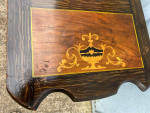 Antique Edwardian Inlaid Rosewood Side Table.