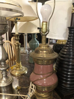Large Number of Decorator Table Lamps