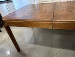 Dining Table -Modern Rectangular Oak with Extra 12" Leaf