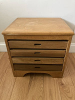 Table Cabinet Game Storage Solid Wood