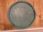 Table Side Metal 20"tall x 24" diameter