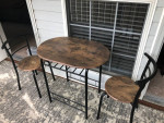 Small Porch/Patio Table & Chairs