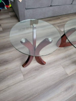 Hutch and buffet server with coffee table